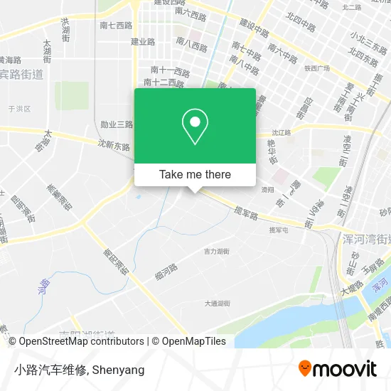 小路汽车维修 map