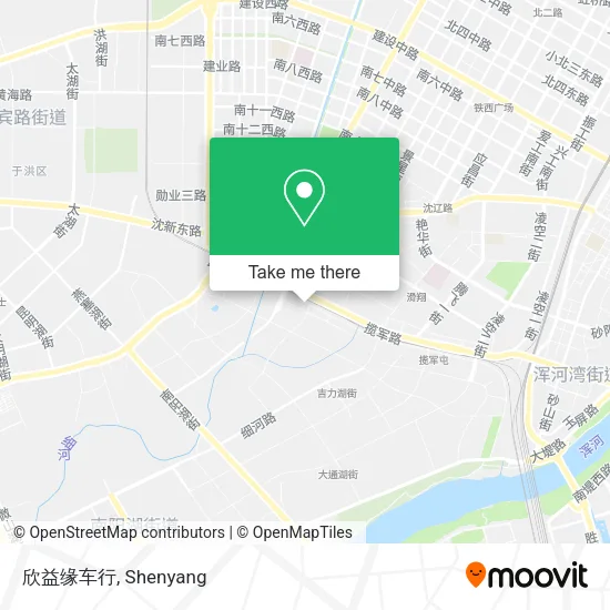 欣益缘车行 map