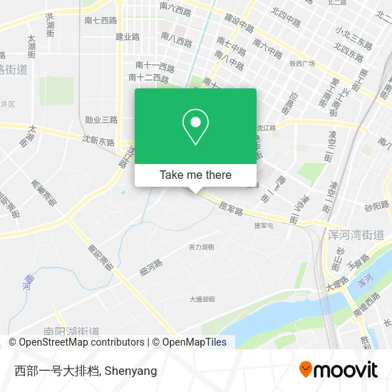 西部一号大排档 map