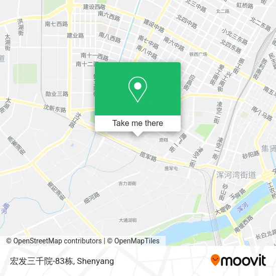 宏发三千院-83栋 map