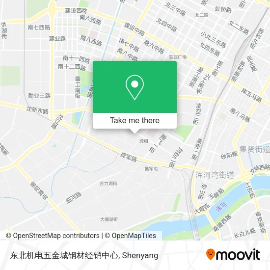 东北机电五金城钢材经销中心 map