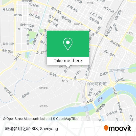 城建梦翔之家-B区 map