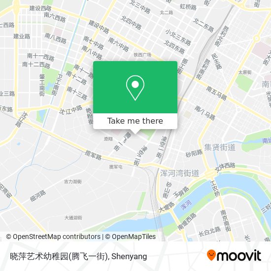 晓萍艺术幼稚园(腾飞一街) map