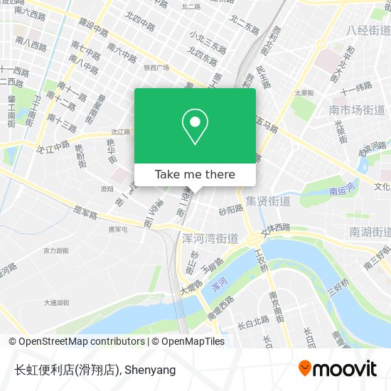 长虹便利店(滑翔店) map