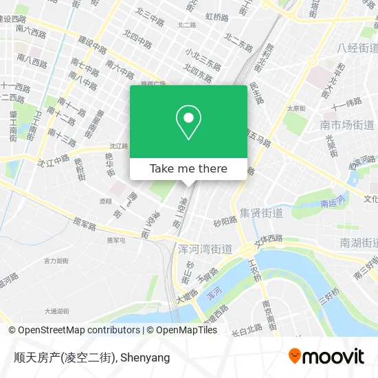 顺天房产(凌空二街) map