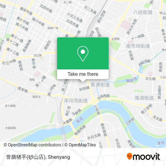 誉膳猪手(砂山店) map