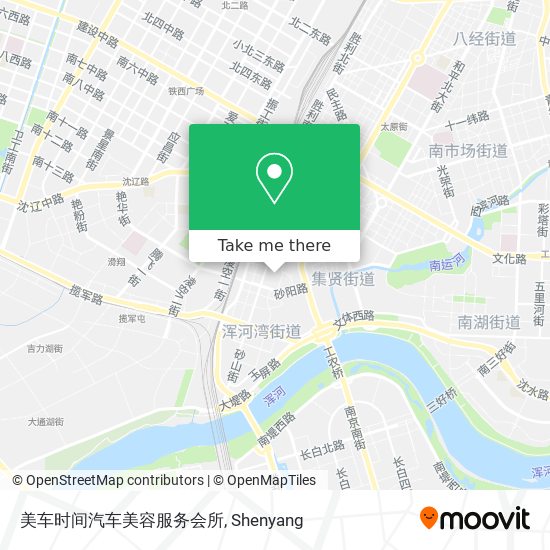 美车时间汽车美容服务会所 map
