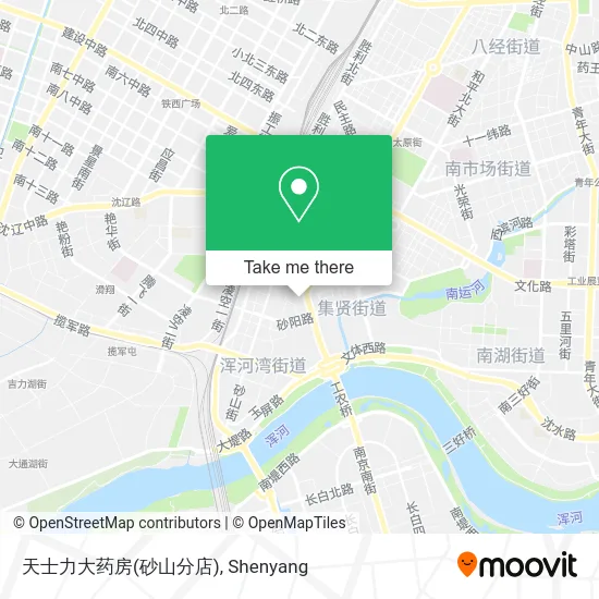天士力大药房(砂山分店) map