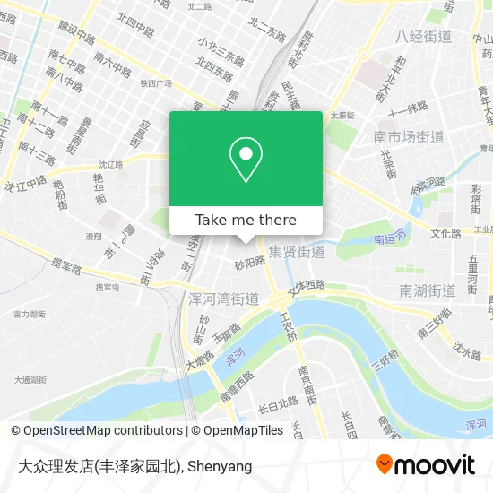 大众理发店(丰泽家园北) map