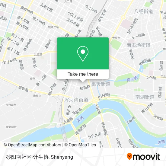 砂阳南社区-计生协 map
