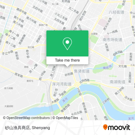 砂山渔具商店 map