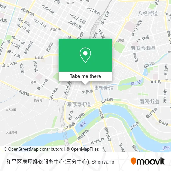 和平区房屋维修服务中心(三分中心) map