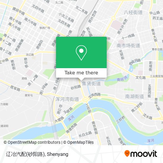 辽冶汽配(砂阳路) map