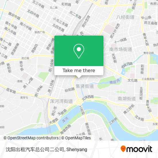 沈阳出租汽车总公司二公司 map