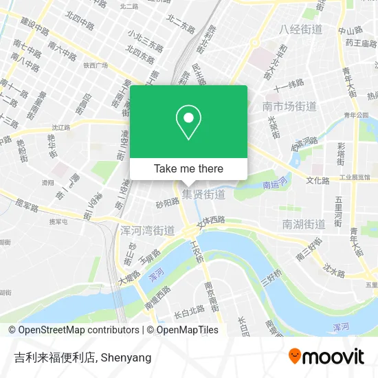 吉利来福便利店 map