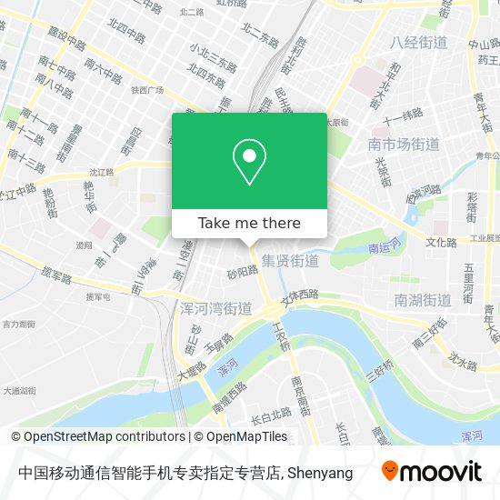 中国移动通信智能手机专卖指定专营店 map