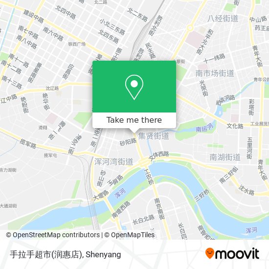 手拉手超市(润惠店) map