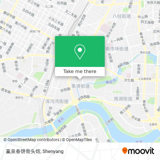 赢泉春饼骨头馆 map