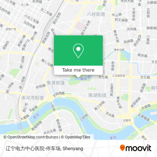 辽宁电力中心医院-停车场 map