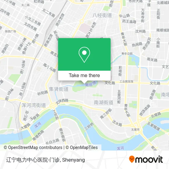 辽宁电力中心医院-门诊 map