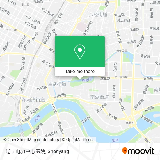 辽宁电力中心医院 map