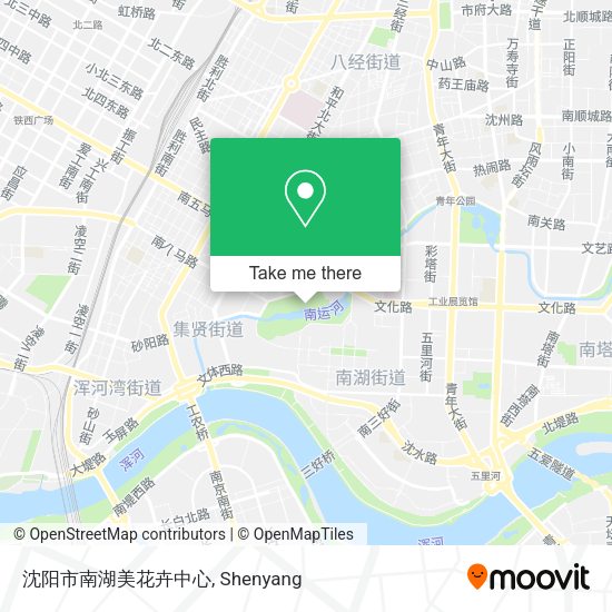 沈阳市南湖美花卉中心 map