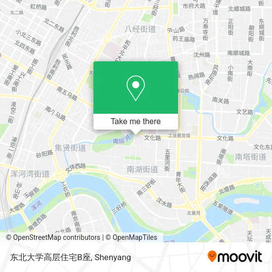 东北大学高层住宅B座 map