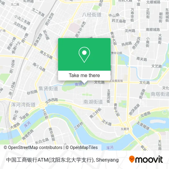 中国工商银行ATM(沈阳东北大学支行) map