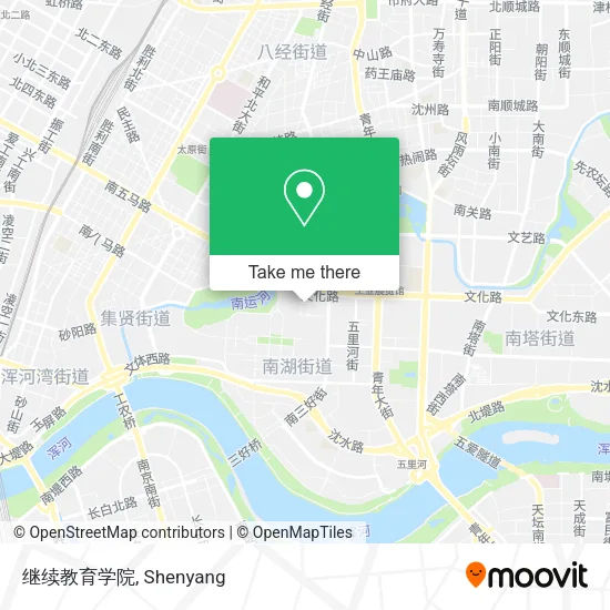 继续教育学院 map