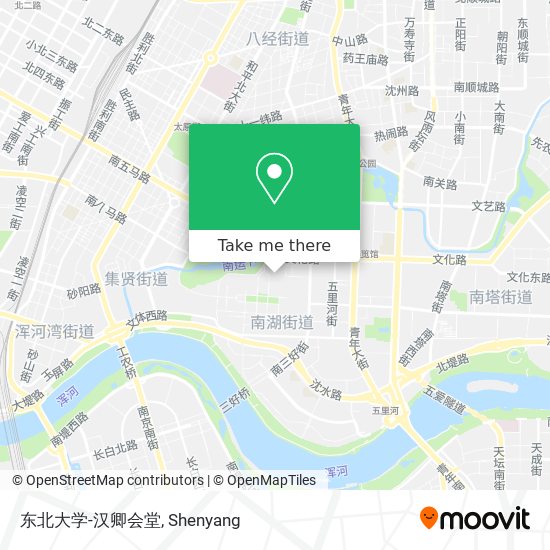 东北大学-汉卿会堂 map