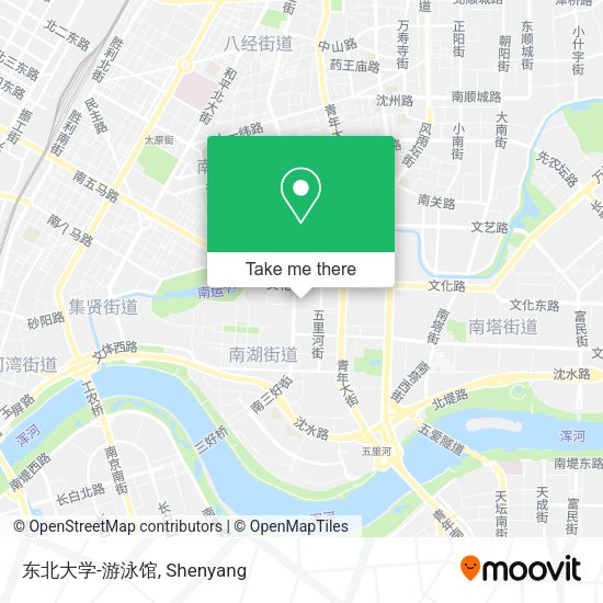 东北大学-游泳馆 map