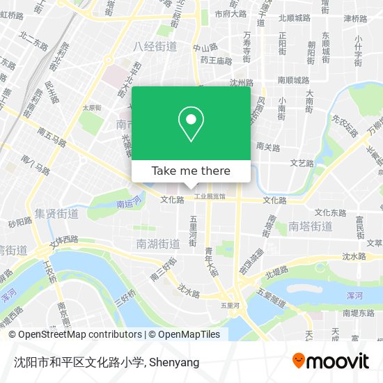 沈阳市和平区文化路小学 map