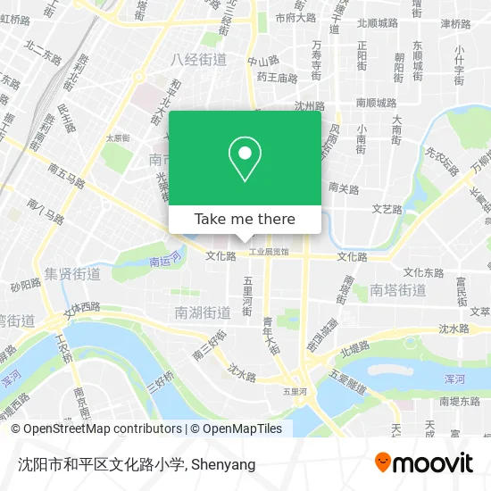 沈阳市和平区文化路小学 map