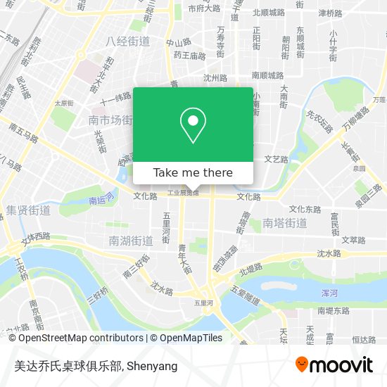 美达乔氏桌球俱乐部 map