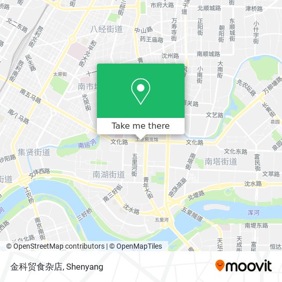 金科贸食杂店 map