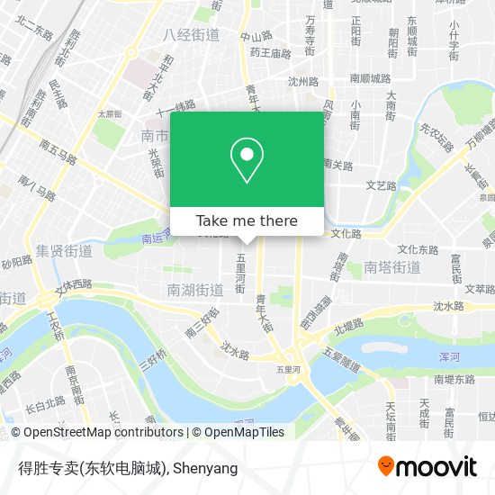 得胜专卖(东软电脑城) map