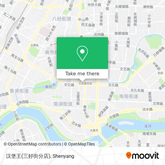 汉堡王(三好街分店) map