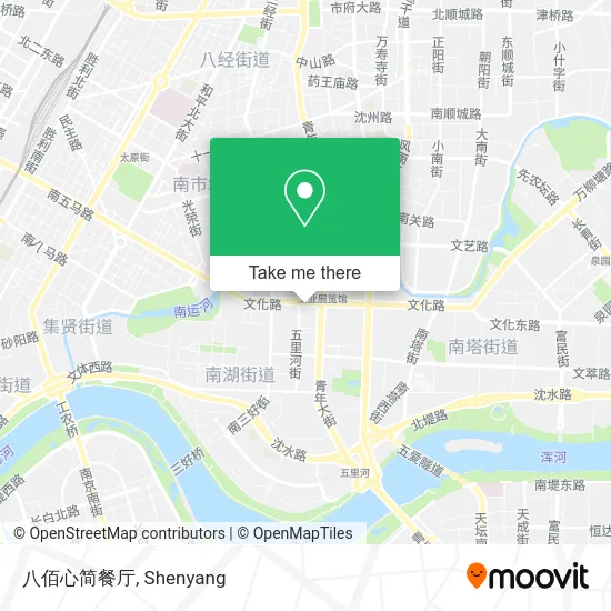 八佰心简餐厅 map