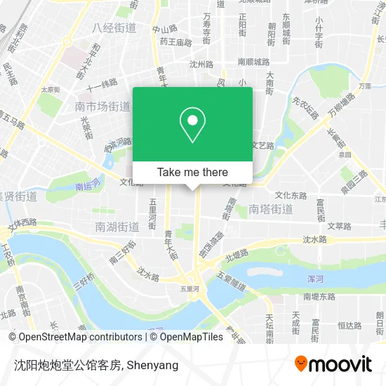 沈阳炮炮堂公馆客房 map