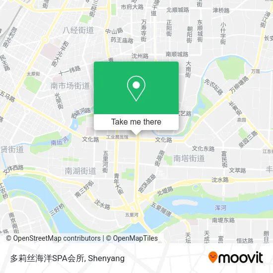 多莉丝海洋SPA会所 map