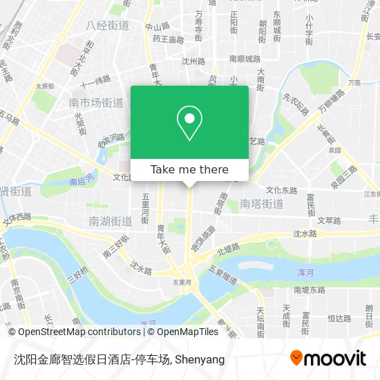 沈阳金廊智选假日酒店-停车场 map