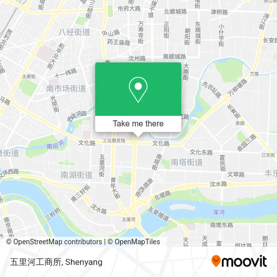 五里河工商所 map