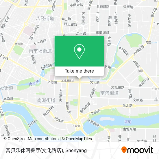 富贝乐休闲餐厅(文化路店) map