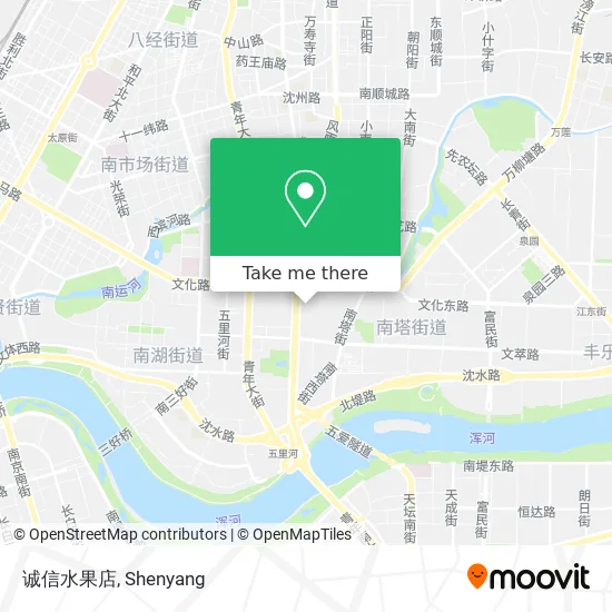 诚信水果店 map
