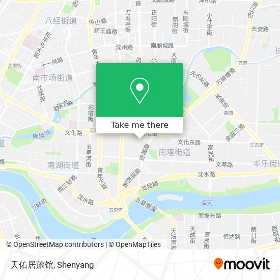 天佑居旅馆 map