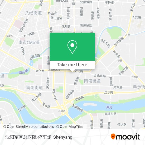 沈阳军区总医院-停车场 map