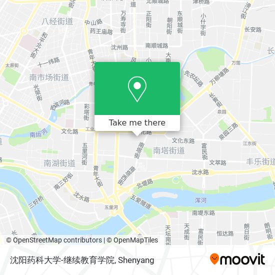 沈阳药科大学-继续教育学院 map