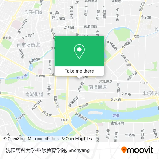 沈阳药科大学-继续教育学院 map