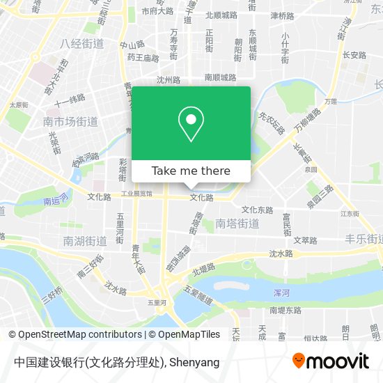 中国建设银行(文化路分理处) map