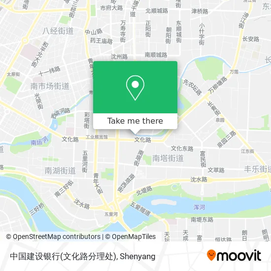 中国建设银行(文化路分理处) map